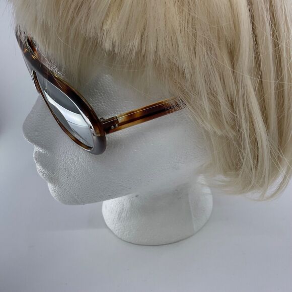 GH JAPAN 55 mm LENS BROWN TORTOISE MIRROR Aviator SUNGLASSES - Picture 2 of 14